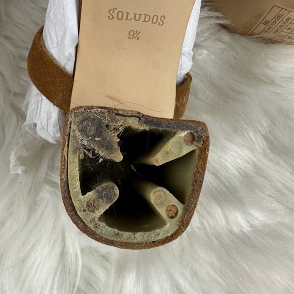 Soludos Ines Heel in Walnut - Picture 9 of 9